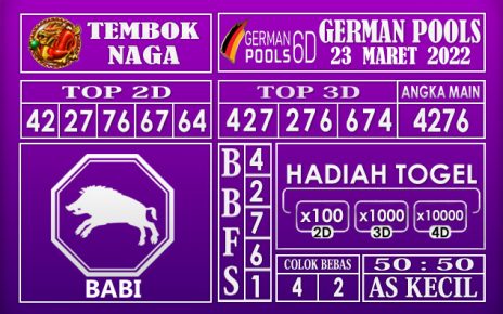 Prediksi Togel german hari ini 23 Februari 2022